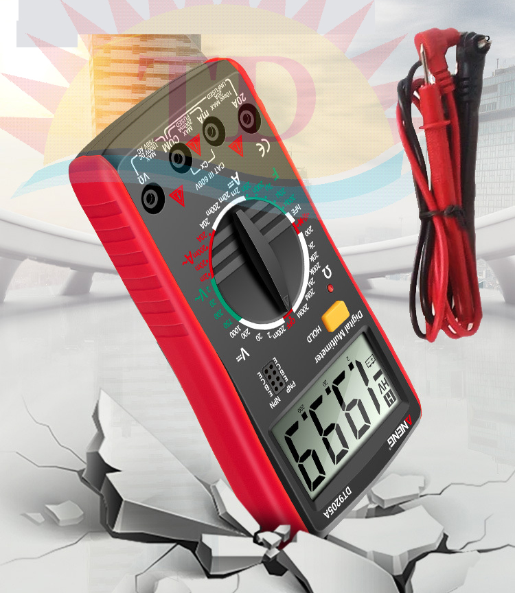 Đồng hồ đo vạn năng aneng dt9205a sửa chữa cho thợ điện, điện tử