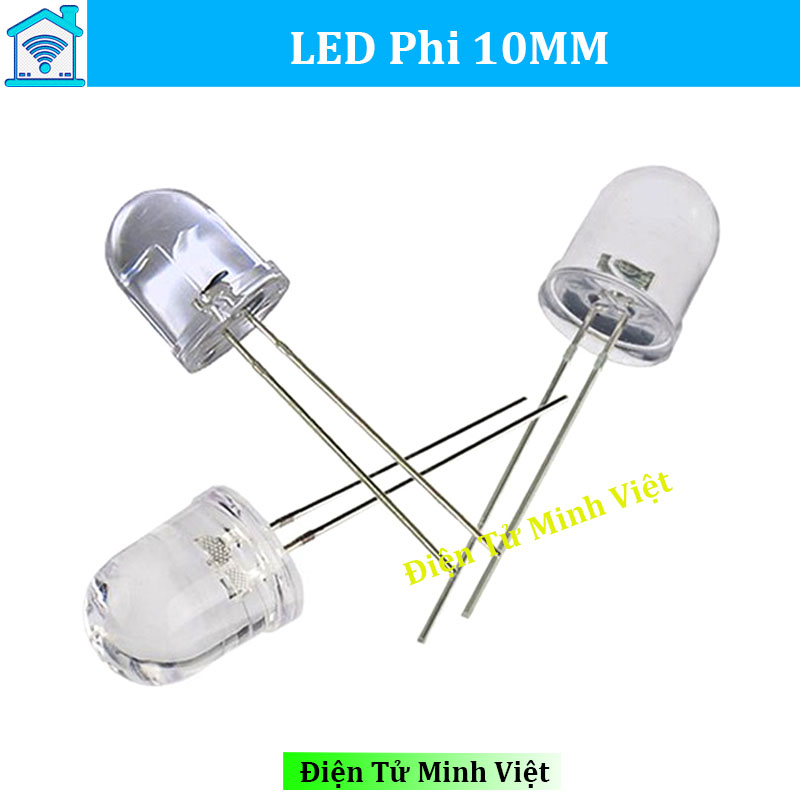 Combo 5 led siêu sáng phi 10mm