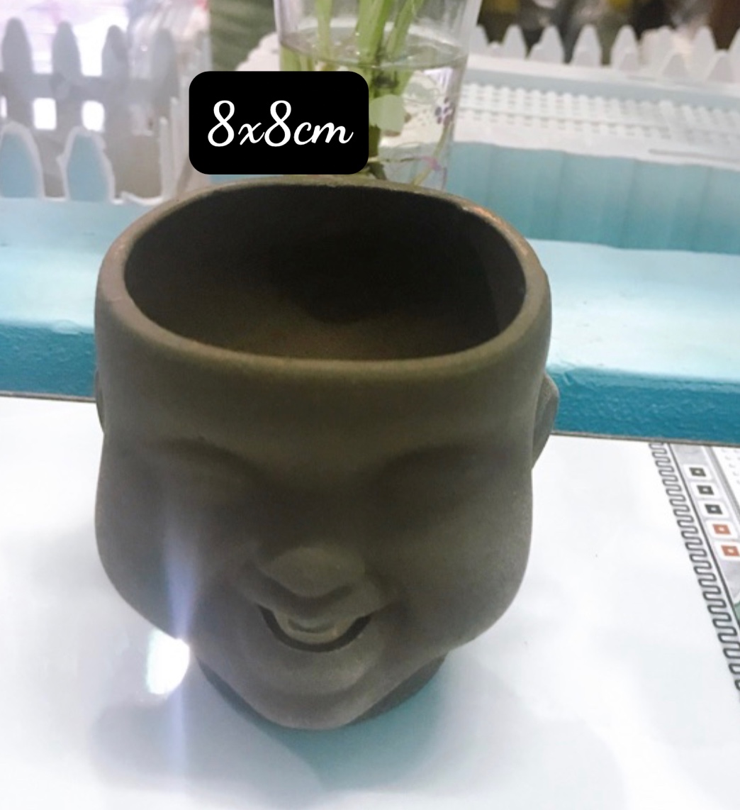 Combo 2 chậu đất nung Tí sún