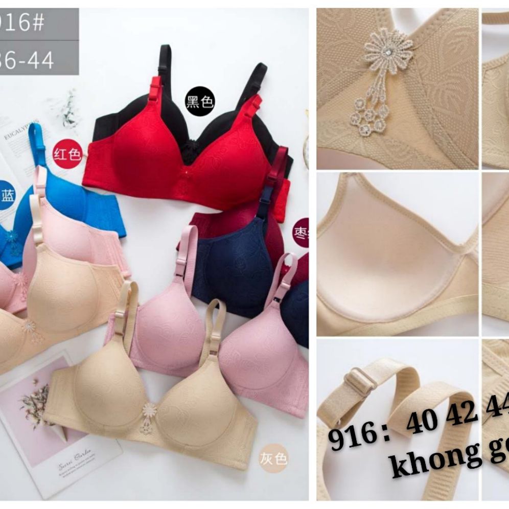 Áo lan,ko gọng, mút mỏng.áo ngực