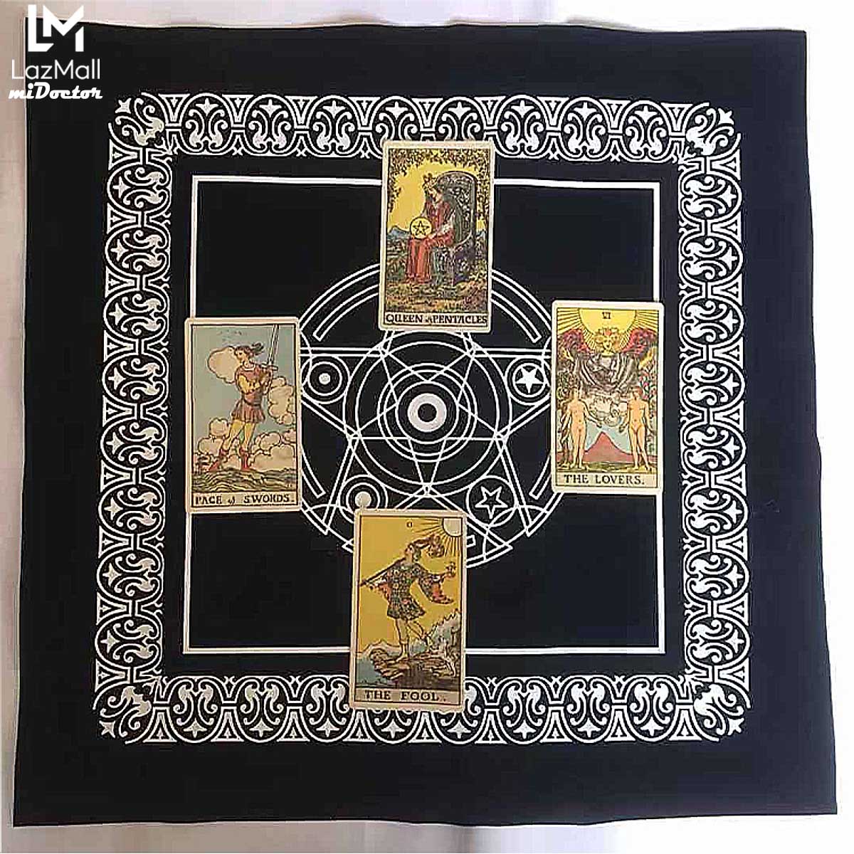 Khăn Nhung Trải Bài Tarot Cao Cấp Chính Hãng miDoctor – Khăn Trải Bài Tarot Bằng Nhung