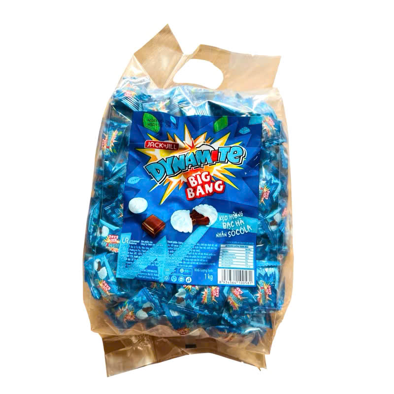 KẸO DYNAMITE BIG BANG 500G kẹo bạc hà nhân socola the mát - Bánh kẹo đồ ăn vặt - Bánh kẹo Tết 