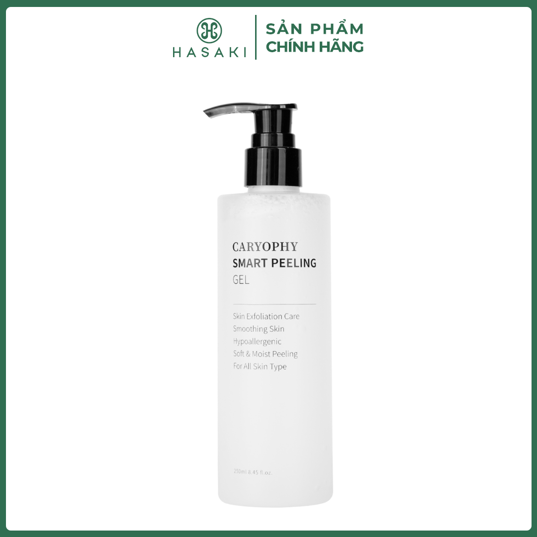  Gel Tẩy Tế Bào Chết Caryophy Ngăn Ngừa Mụn 250ml Smart Peeling Gel Hasaki Sản Phẩm Chính Hãng 