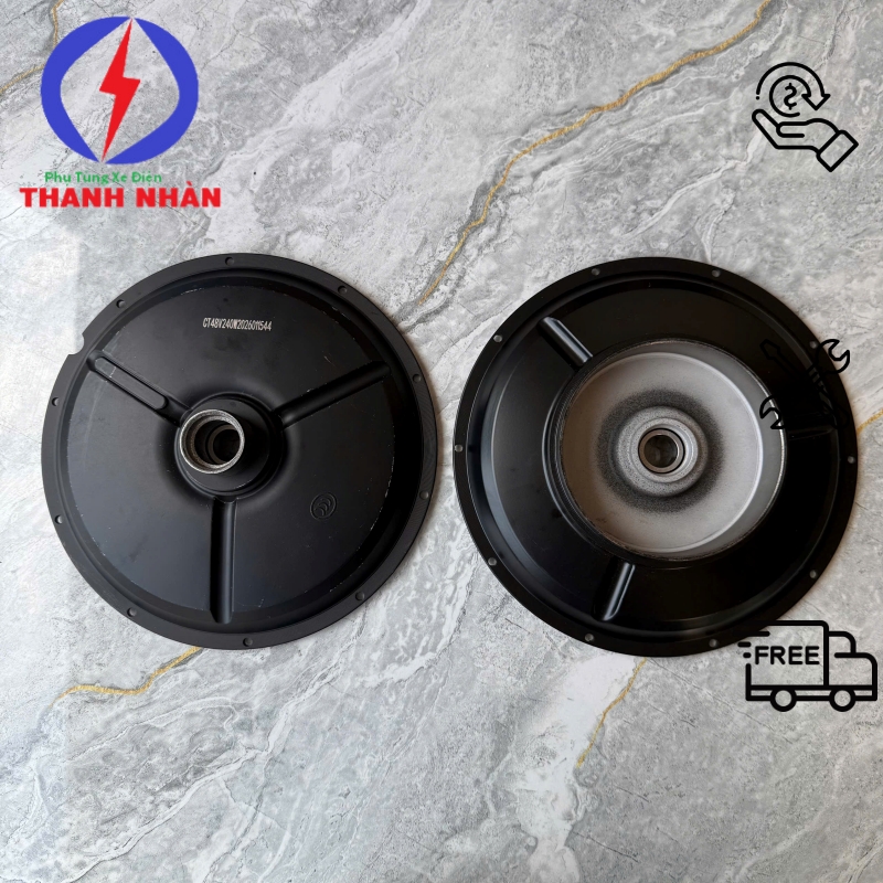 [In 240W] Nắp Động Cơ 3.00-10 M133/M133S V1 K1 VC Xe Điện 10 Lỗ Bạc Đạn 6203