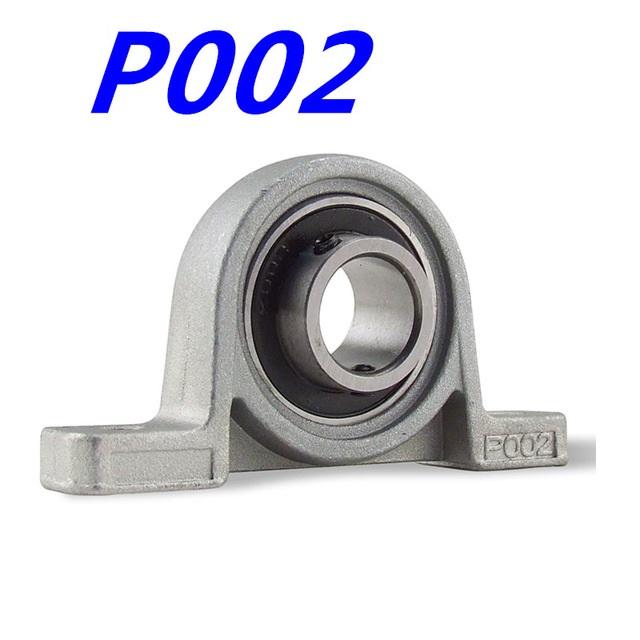 Gối Đỡ Vòng Bi Dạng Trục Đứng P002 – 15mm