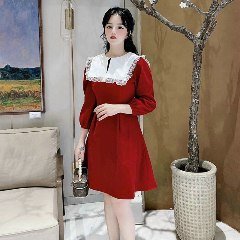 Top 5 mẫu áo dài đỏ đẹp mặc Tết 2023  Báo Quảng Ngãi điện tử