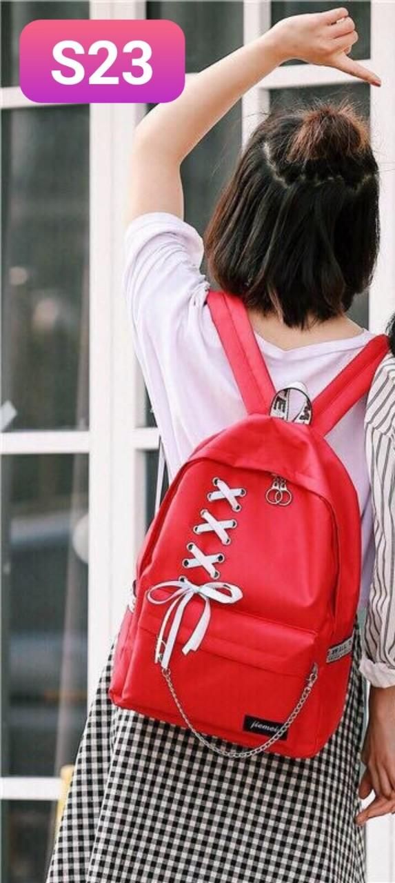 Balo thắt nơ phối dây xích S23