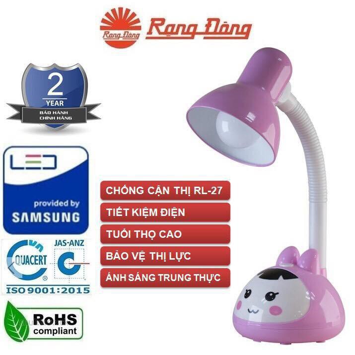Đèn bàn học sinh led bảo vệ thị lực rạng đông RL - 27. Led