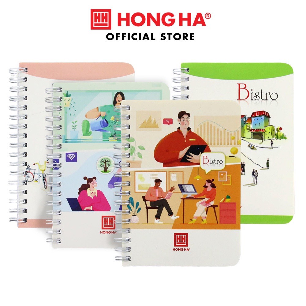 Sổ lò xo dọc bistro a6 200 trang 2836