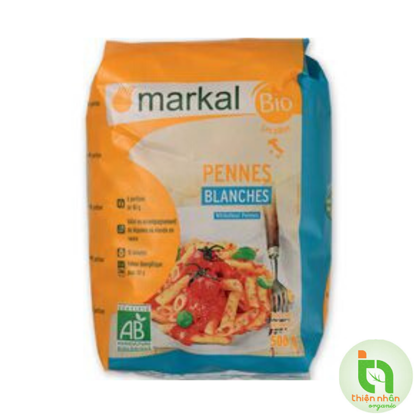 Mì ống trắng hữu cơ penne Markal 500g