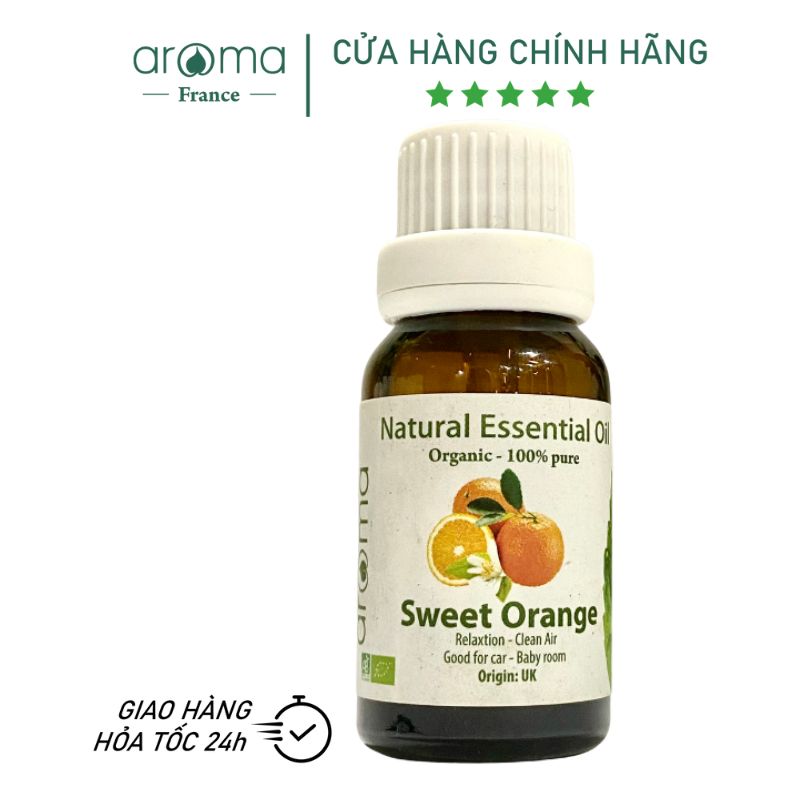 Tinh Dầu Aroma Cam Ngọt Sweet Orange - 10ml/15ml/30ml/50ml