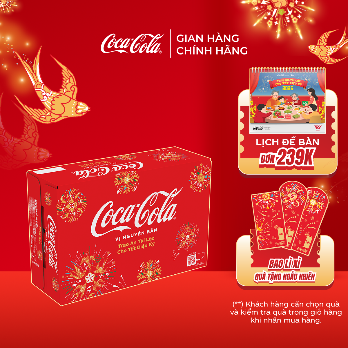 [HOẢ TỐC HCM] Thùng/Lốc 24 Lon Mi-nhon Nước Ngọt Giải Khát Có Ga Coca-Cola Vị Nguyên Bản Original 235ml/Lon Sale 15.1 Coca-Cola Chính Hãng