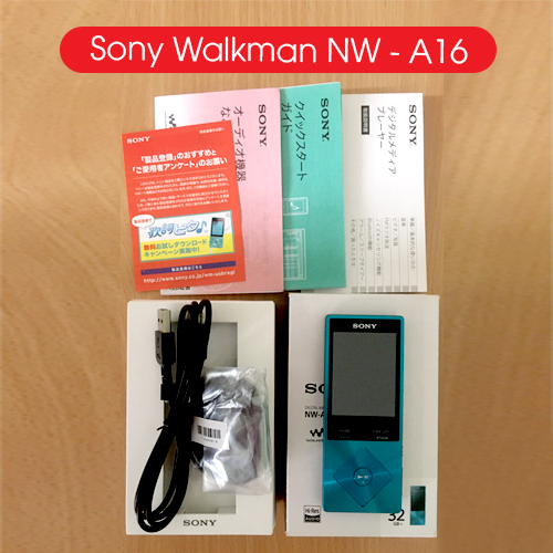 Máy nghe nhạc Hires Sony Walkman NW-A16 - Hàng chính hãng Fullbox (Like New) | Music Club