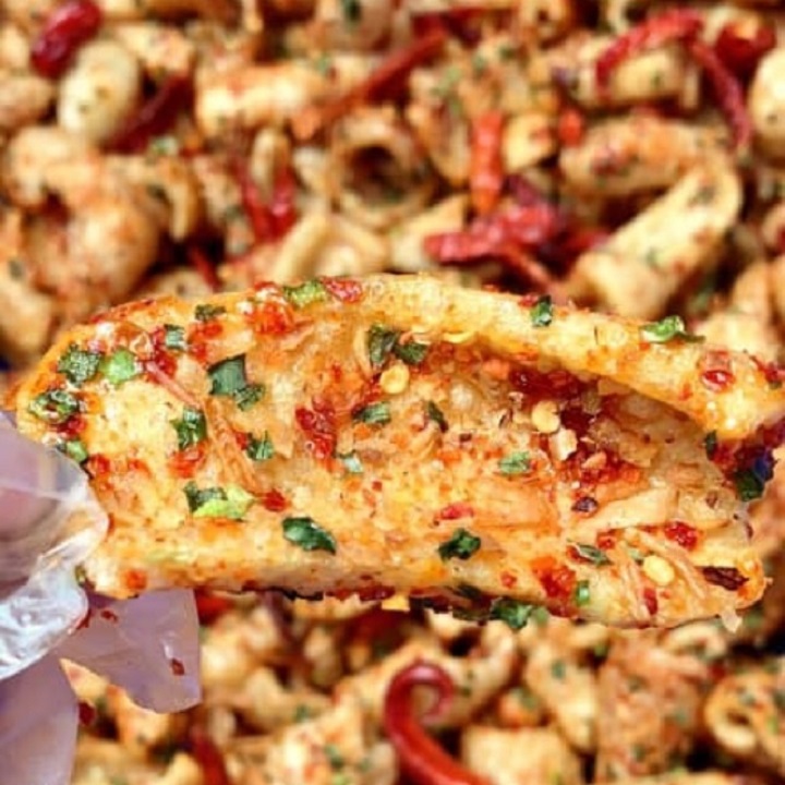 150g DA HEO SỐT MẮM HÀNH Bò Đội Nón