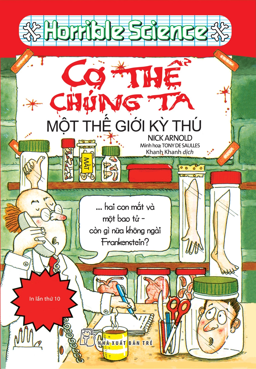 Sách nxb trẻ - cơ thể chúng ta một thế giới kỳ thú