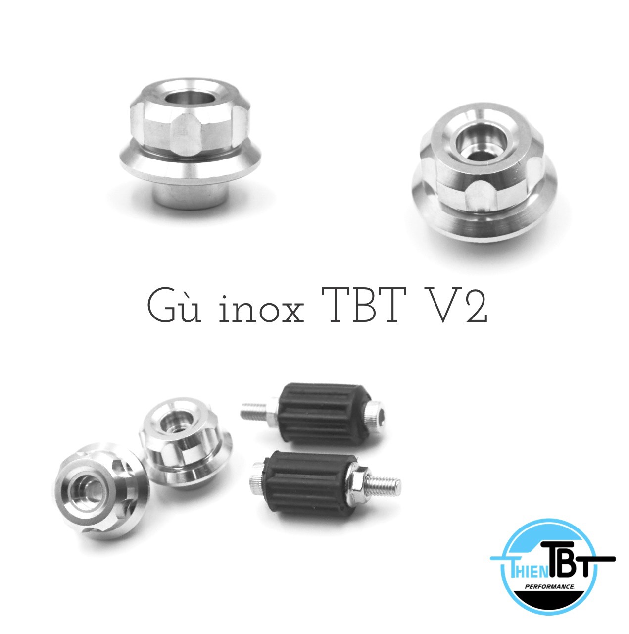 Gù tay lái inox TBT