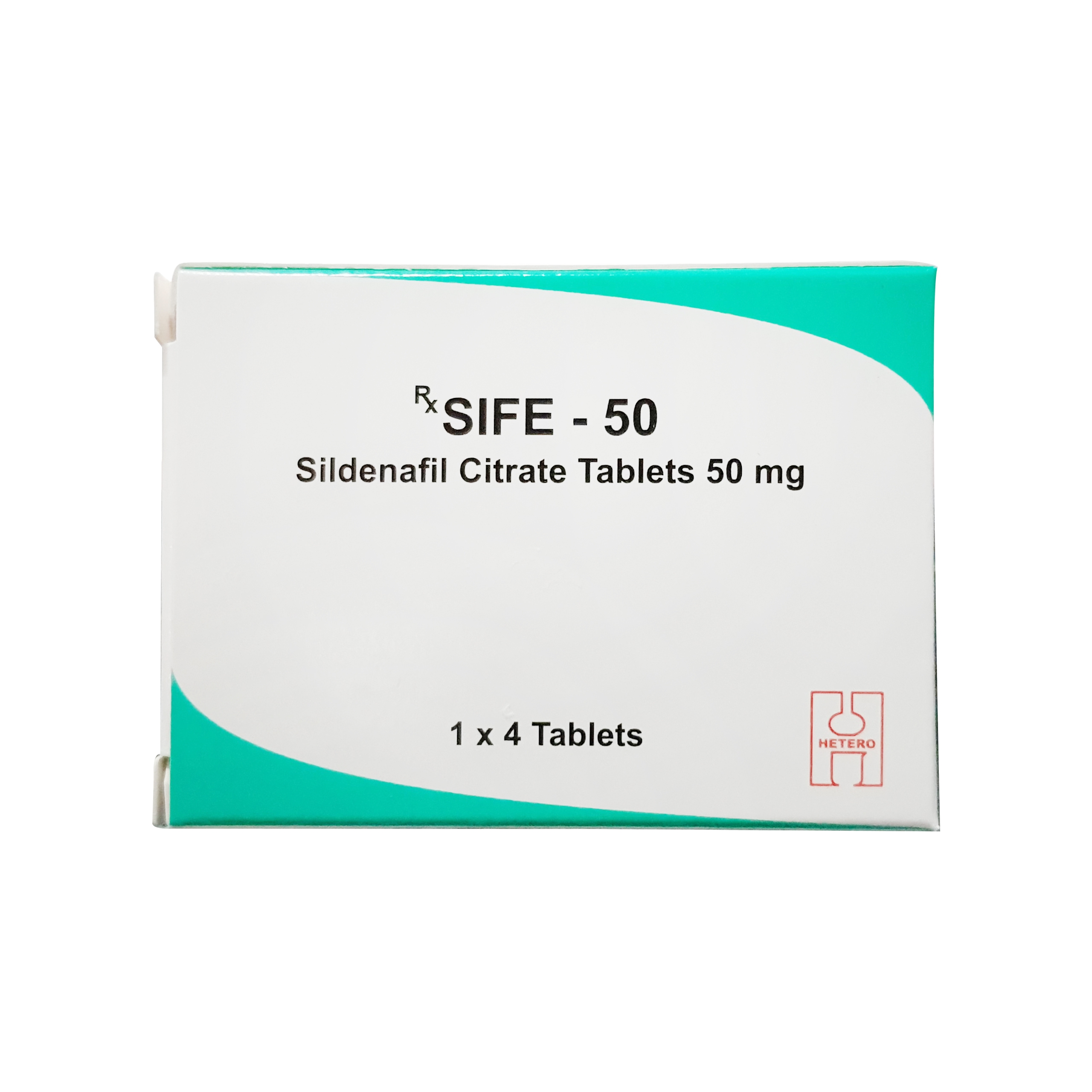 Sife 50 - Hộp 1 vỉ x 4 viên - Hetero Drugs, Hetero Labs Limited - Hỗ trợ