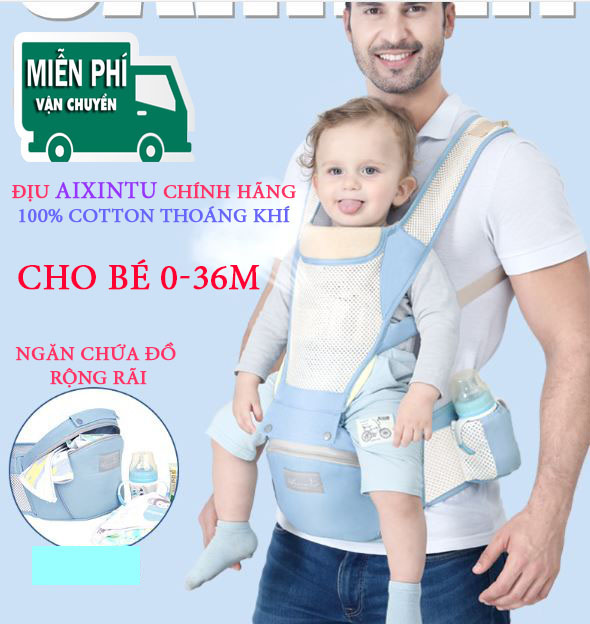 (GIÁ SỐC) Địu em bé đa năng Aixintu Forbaby cho bé 0-36 tháng