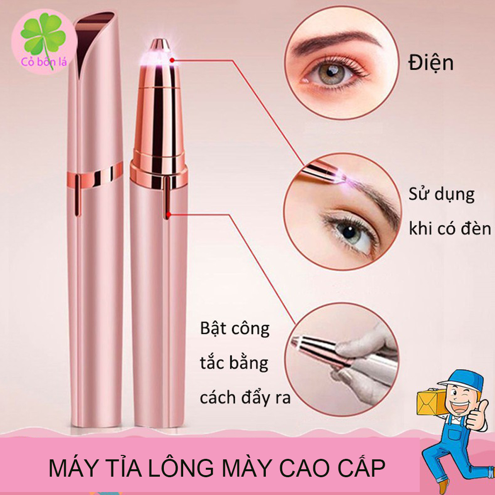 Bút Tỉa Lông Mày, Bút Cạo Lông MàyBút Tỉa Lông Mày Cao Cấp. Thiết kế nhỏ gọn, giúp tỉa lông mày nhẹ nhàng, không gây đau, an toàn khi sử dụng, giúp bạn có 1 chân mày tuyệt đẹp. MUA NGAY!