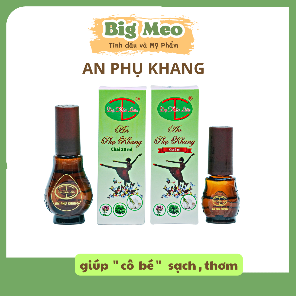 An phụ khang đánh bay nấm ngứa phụ khoa.