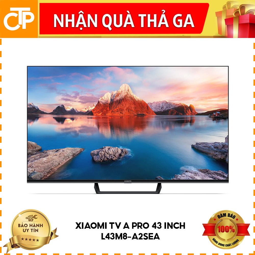 Xiaomi Tivi A Pro 43 inch - Chính Hãng Quốc Tế - BH 24 Tháng MỚI 2023