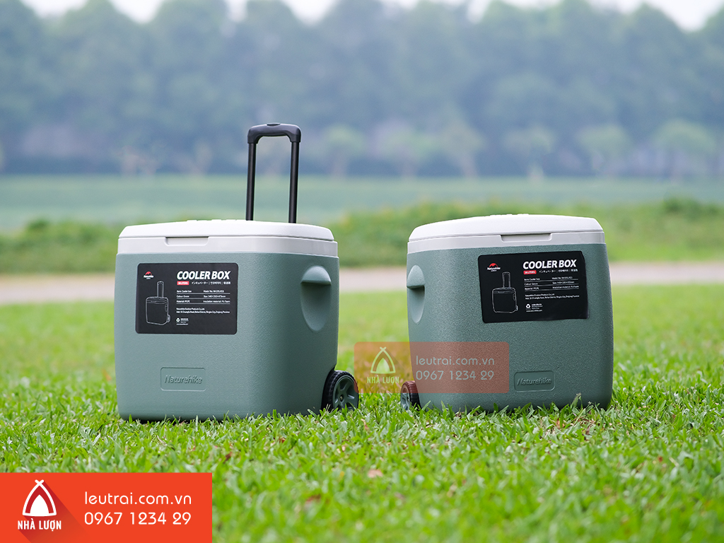 Thùng đựng đá có bánh xe naturehike nh20sj021 - 38l