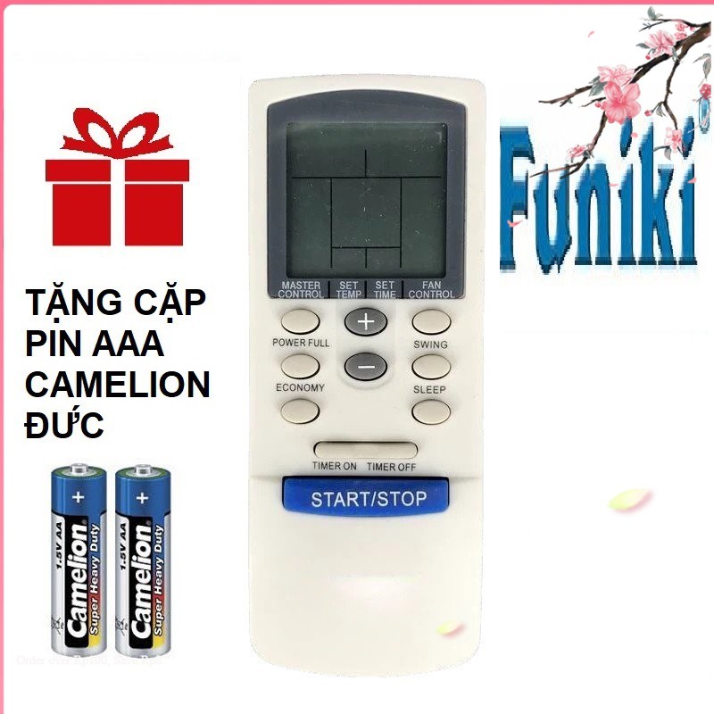 Remote máy lạnh funiki mp07a - điều khiển điều hòa funiki
