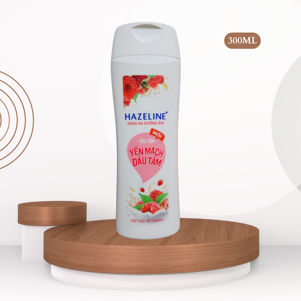 Sữa tắm Hazeline Sáng mịn đều màu 300G