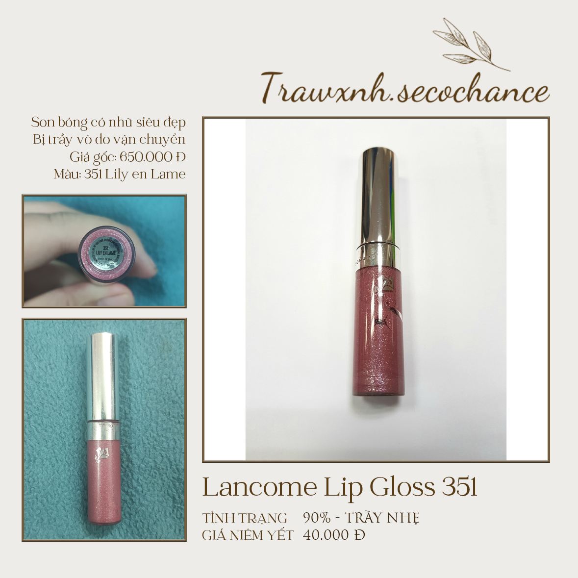 Thanh lý son highend - auth chính hãng giá rẻ
