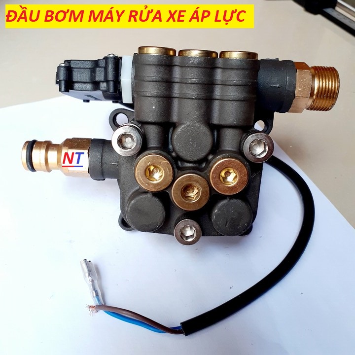 đầu bơm áp lực cho các dòng máy rửa xe | bộ đầu bơm máy rửa xe | đầu bơm máy rửa xe áp lực cao | đầu