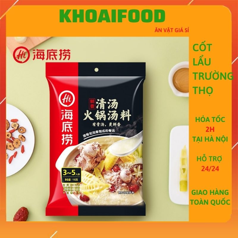 Cốt lẩu haidilao truyền thống vị trường thọ