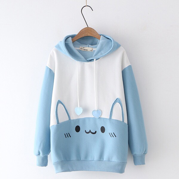Áo Khoác Hoodie Nữ Tai Thỏ RABBIT Siêu Dễ Thương - Chất Nỉ Ngoại Dày Ấm - Tạo Cảm Giác Thoáng Mát Và Mềm Mại,Linh Hoạt Trong Từng Cử Động. UT440
