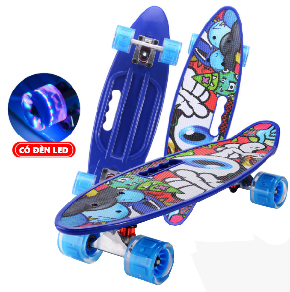 Ván trượt Keen store Penny bánh có đèn Led cho trẻ em và người lớn
