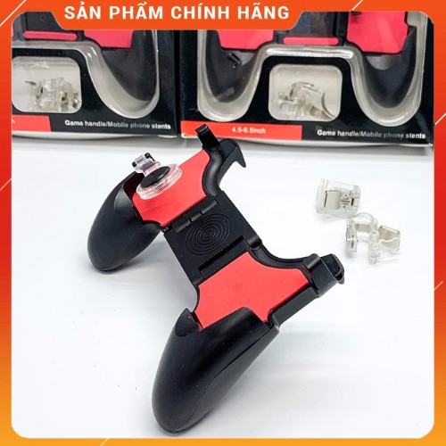 Tay Cầm Chơi Game PUBG, Liên Quân 5 in 1 Dùng Cho Điện Thoại 4.5 - 6.5 inch 1
