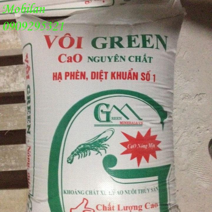 Vôi bột, vôi xay nông nghiệp khử trùng chuồng trại giá thể làm sạch đất 1kg