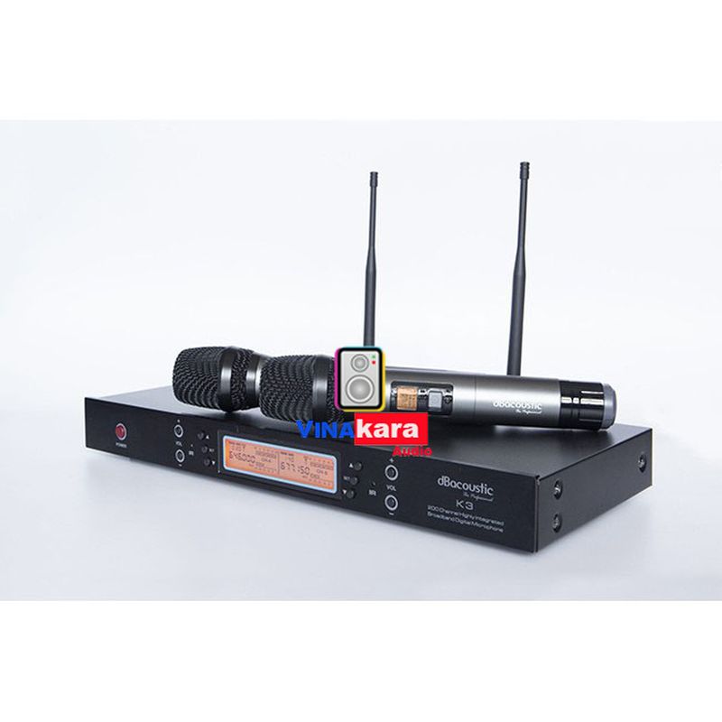 Micro không dây dBacoustic DB350. Micro hát nhẹ, ca hay, kèm chống lăn