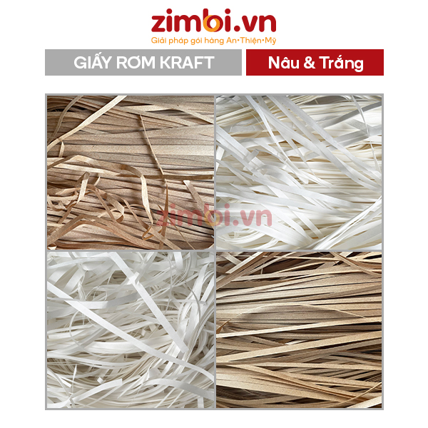 Giấy kraft cắt sợi trang trí lót hộp | Giấy rơm lót hộp yến, sản phẩm cao cấp
