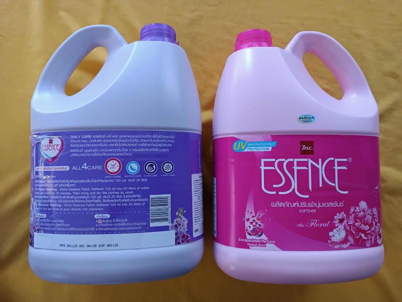 Xả vải essence tím 3500ml nhập khẩu thái lan - shop gs an khang