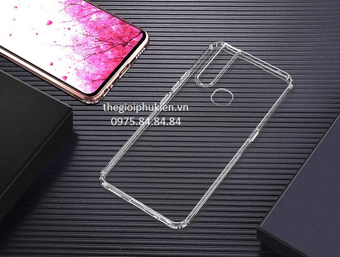 Ốp lưng silicon trong suốt Vivo V15 siêu mỏng 0.5mm