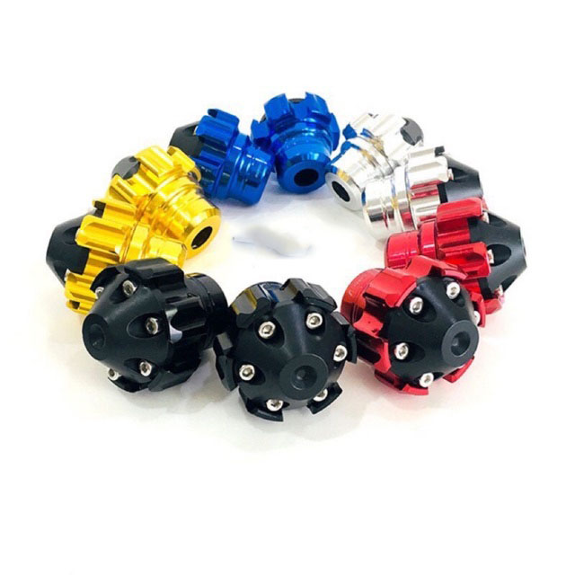 [ Giá 1 cặp ] Gù chống đổ trước 6 cạnh CNC màu đen