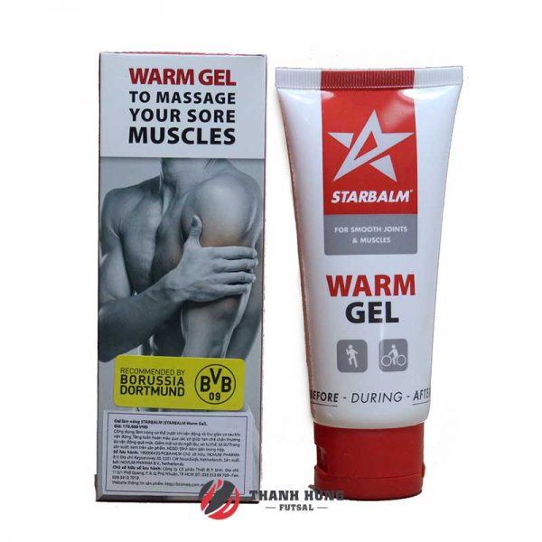 Gel làm nóng 100ml starbalm – đỏ