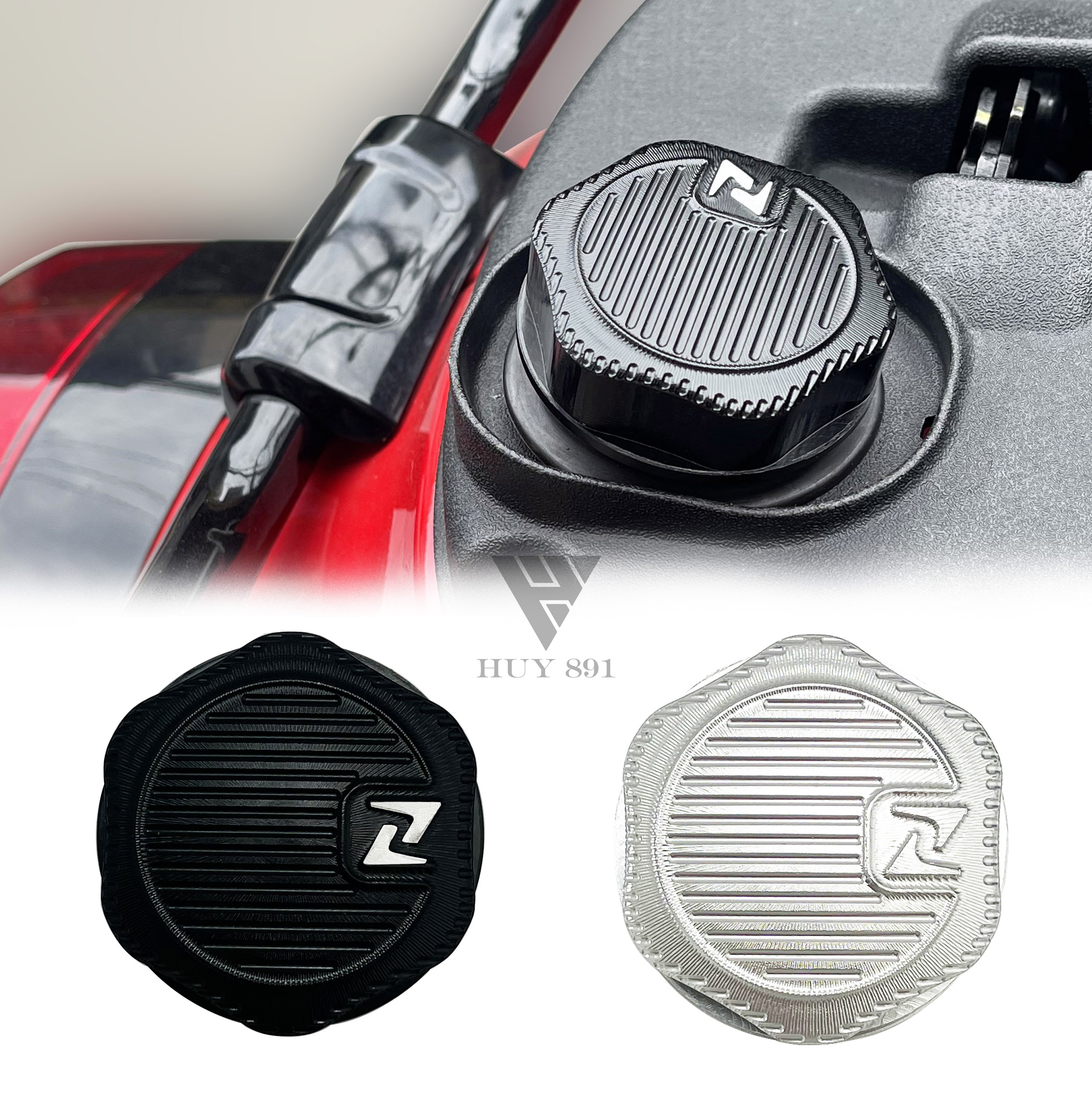 Nắp bình xăng zelioni dành cho xe vespa sprint, primavera, lx, s125, gts, liberty