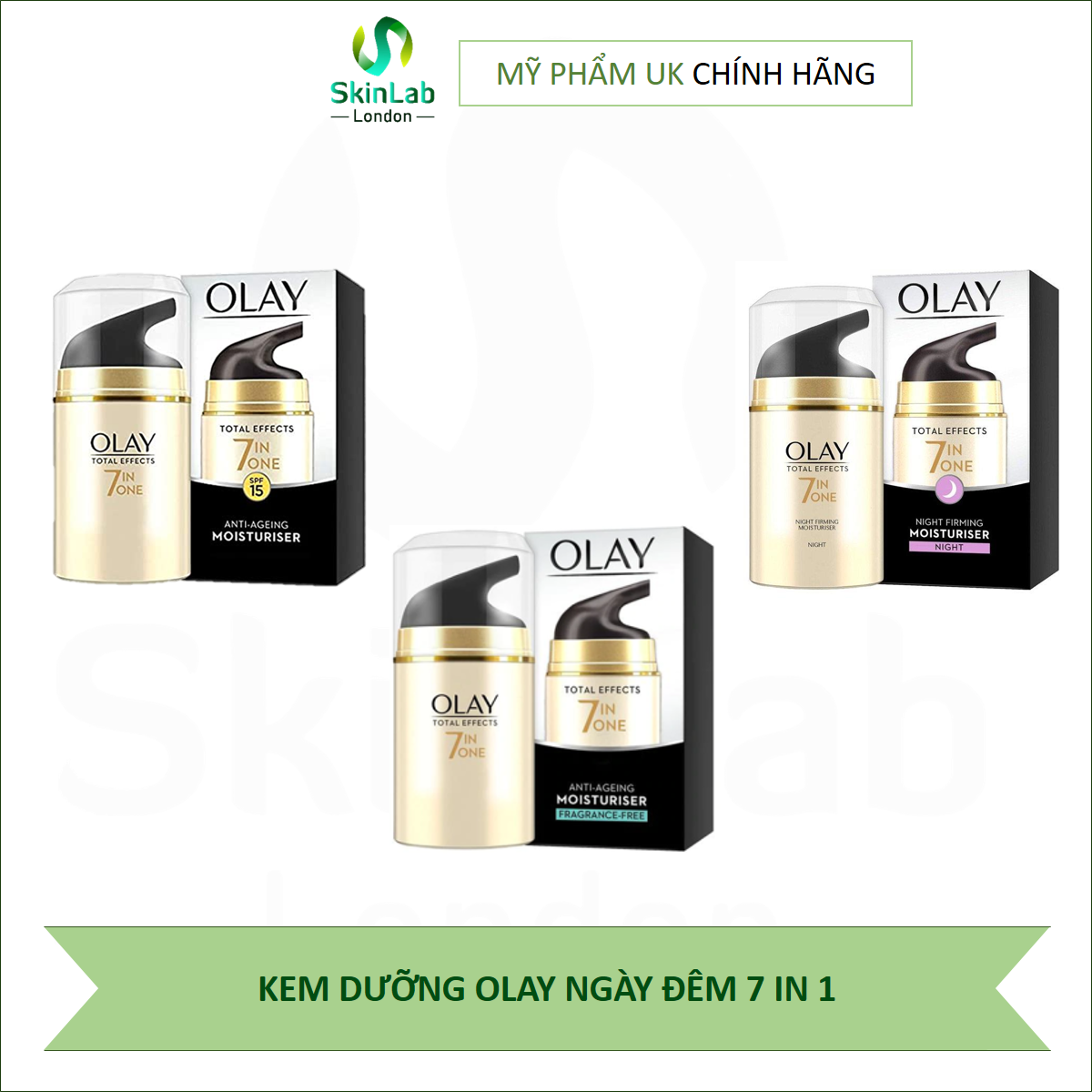 Kem dưỡng da Olay Total Effects 7 in 1 ngày và đêm