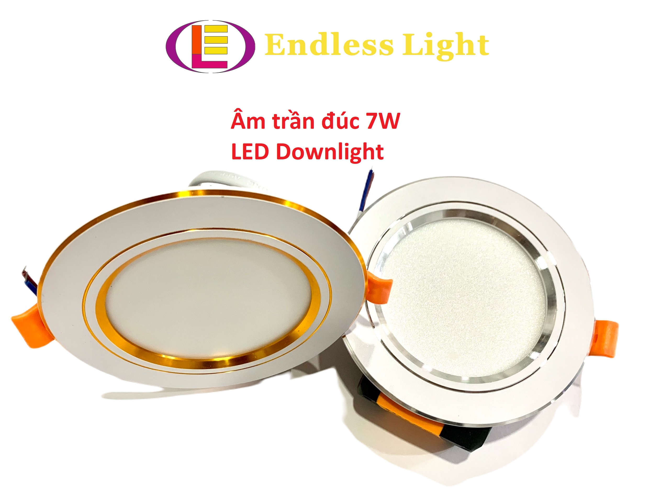 Đèn âm trần nhôm đúc LED Downlight 7W