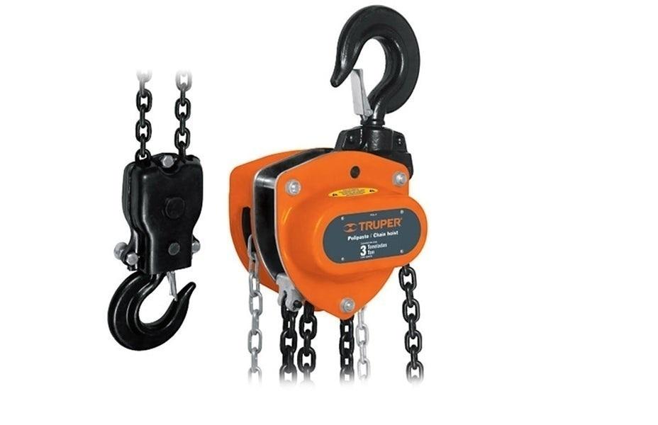 Palăng xích công nghiệp kéo tay 1.0 tấn Truper 16824