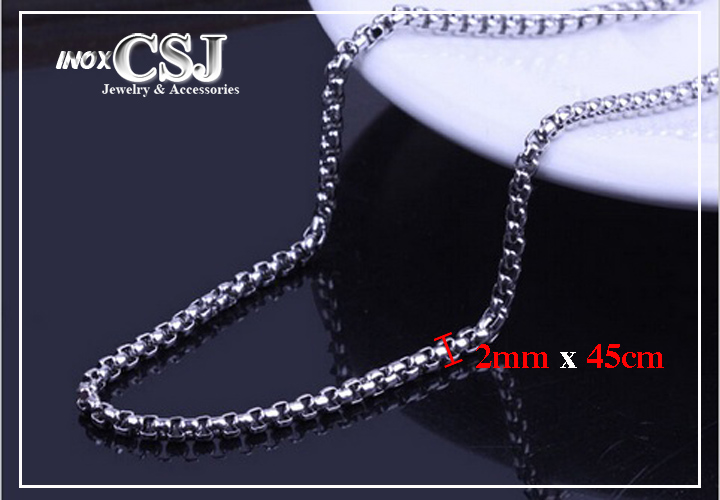 DÂY CHUYỀN NỮ INOX BÔNG DỪA KHÍT NHÍ ĐẸP KHÔNG ĐEN AN TOÀN CHO NGƯỜI ĐEO D002