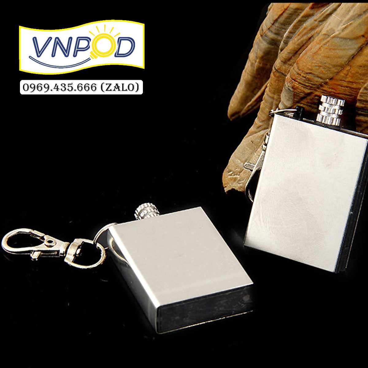 Bật lửa móc khóa diêm xăng cực độc giá ngon bổ rẻ - VNPOD