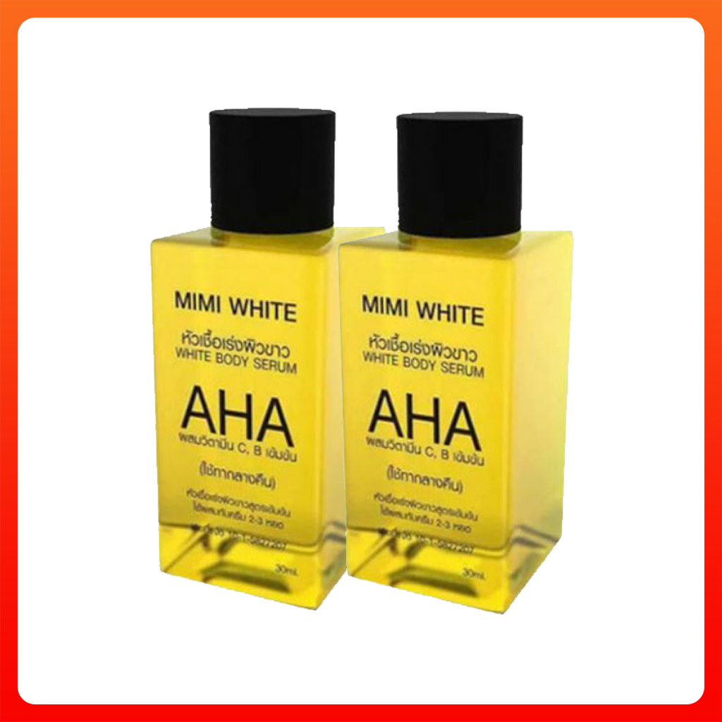 Combo 2 chai serum Aha dưỡng trắng toàn thân 30ml