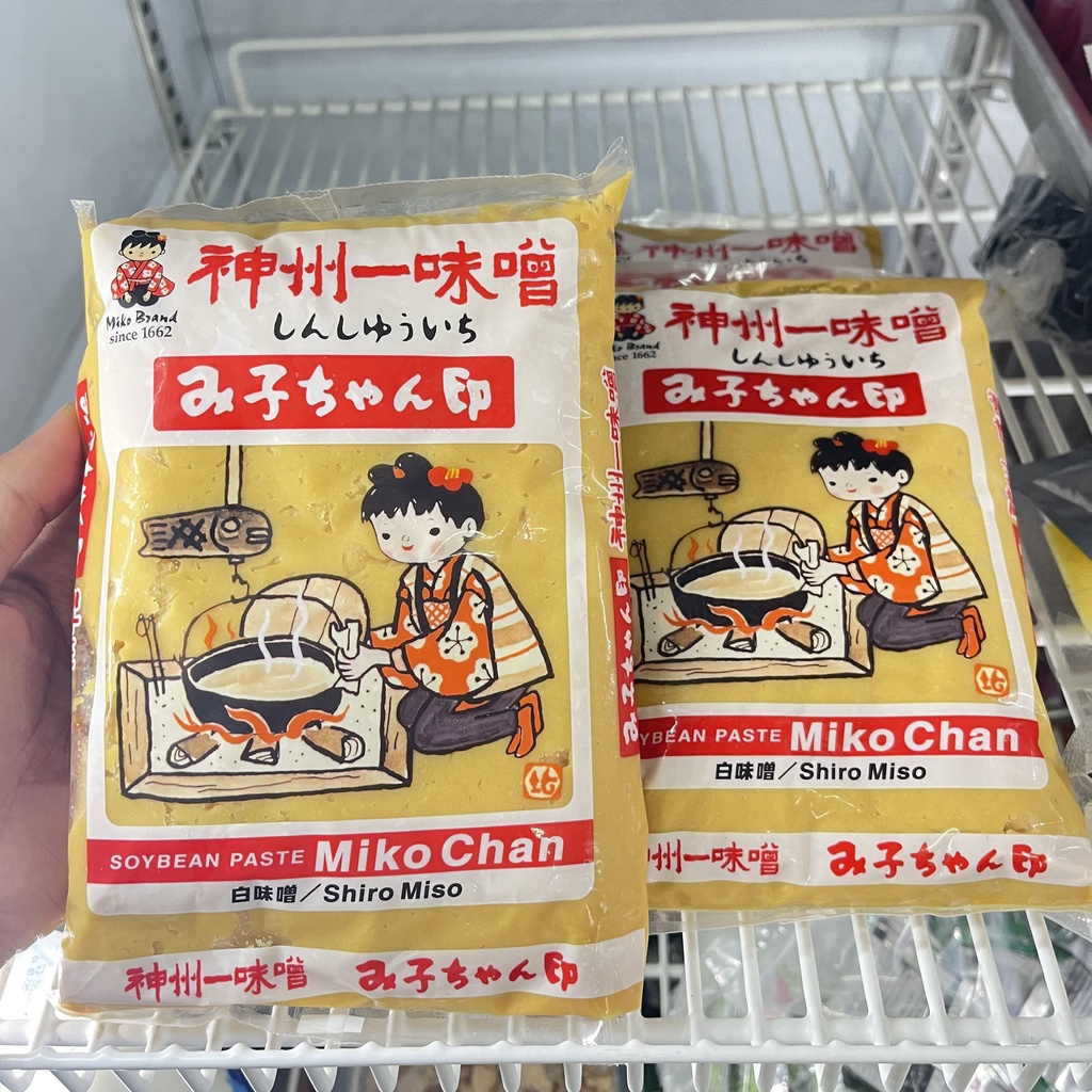 Đậu tương miso Nhật Bản Shiro Miko Chan gói 1kg