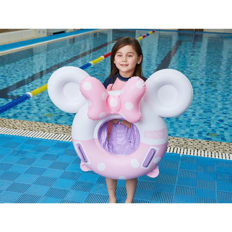 Phao tập bơi cho bé malano phao bơi trẻ em xỏ chân chống lật an toàn bơi lội họa tiết mickey ss-001188